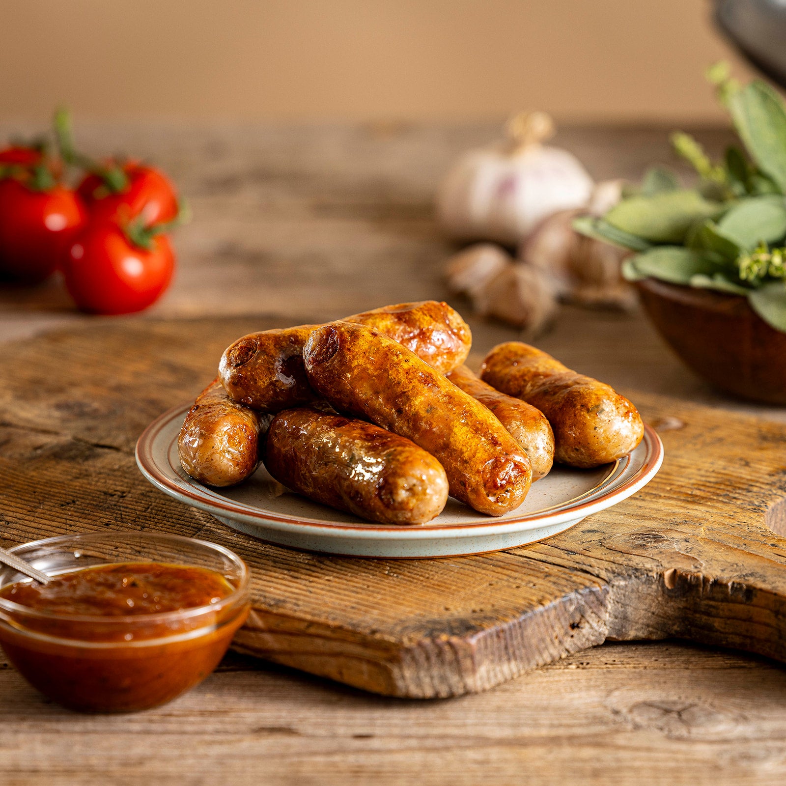 Lincolnshire Sausage 400g Ye Olde Pork Pie Shoppe