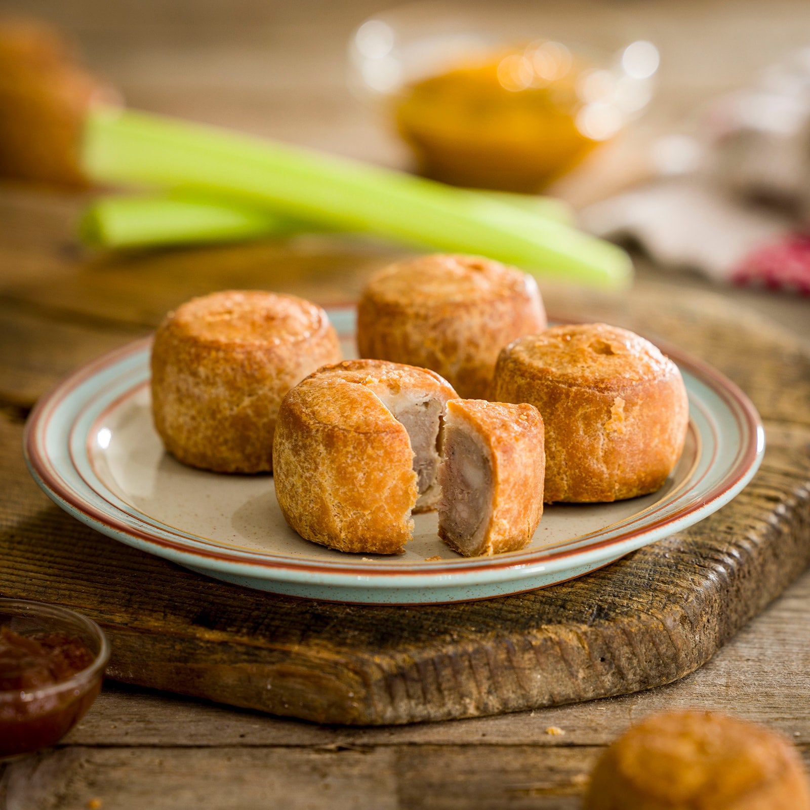 Dickinson & Morris 4 Mini Melton Mowbray Pork Pies – Ye Olde Pork Pie ...