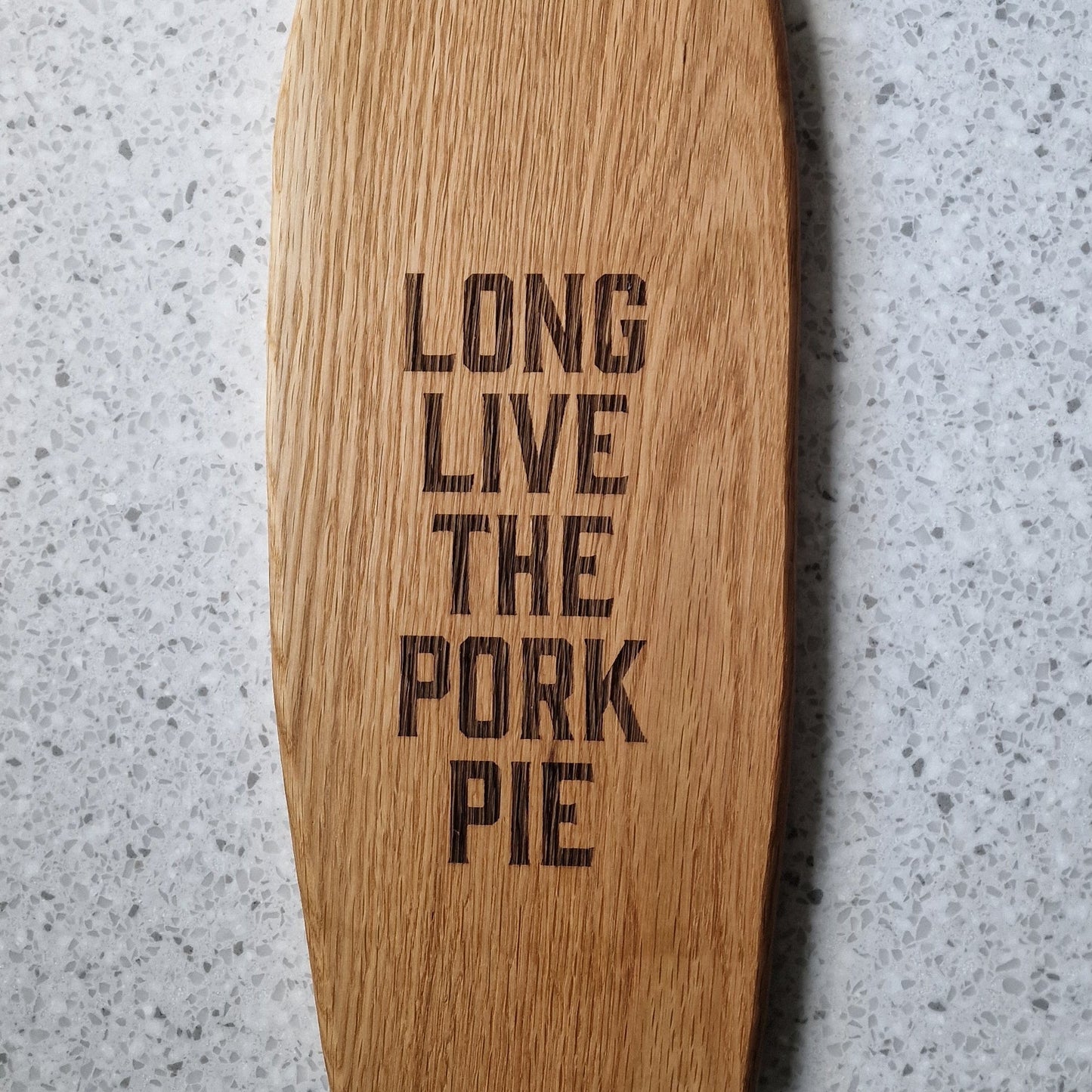 Long Live The Pork Pie Serving Board