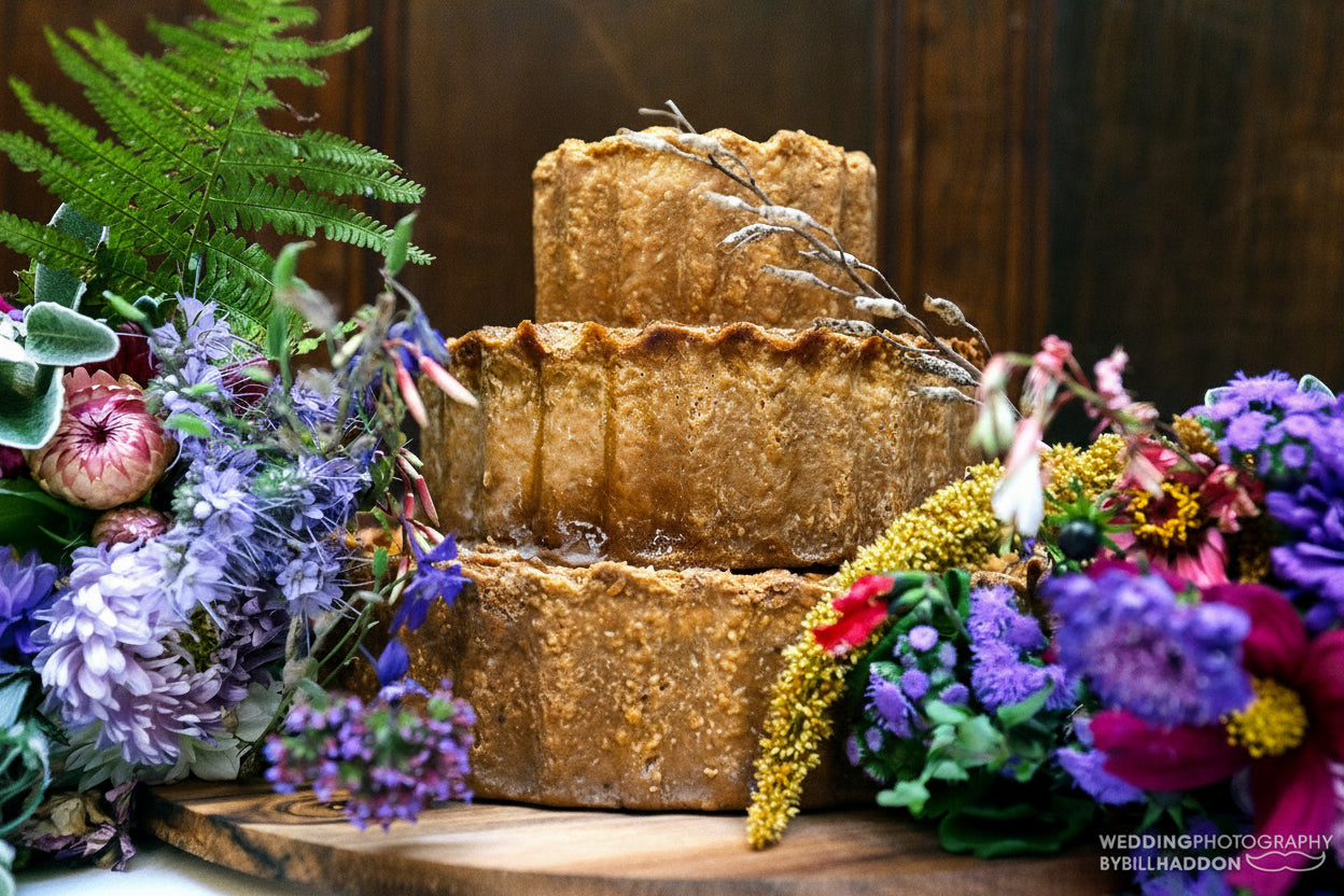 3-tiered Celebration Wedding Pork Pie