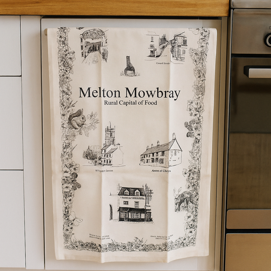 Melton Mowbray Tea Towel