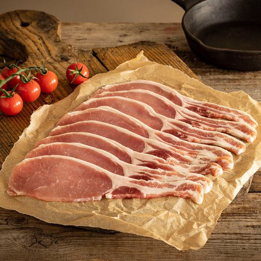 Unsmoked Dry Cured Bacon 454g